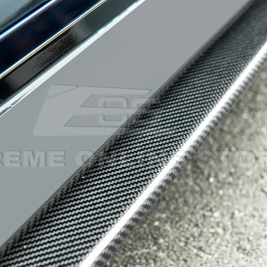 2021-Up BMW G82 G83 M4 VRS Carbon Fiber Front Splitter Lip Side Skirts image 17