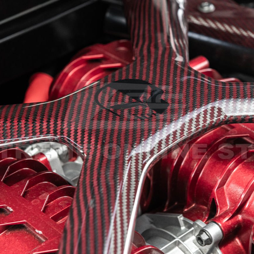 Chevrolet Corvette C8 DRY CARBON FIBER X-Brace image 61