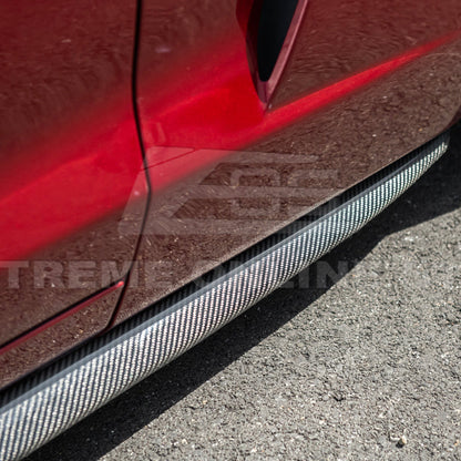 Corvette C6 Base | ZR1 Conversion Side Skirts Rocker Panels image 56