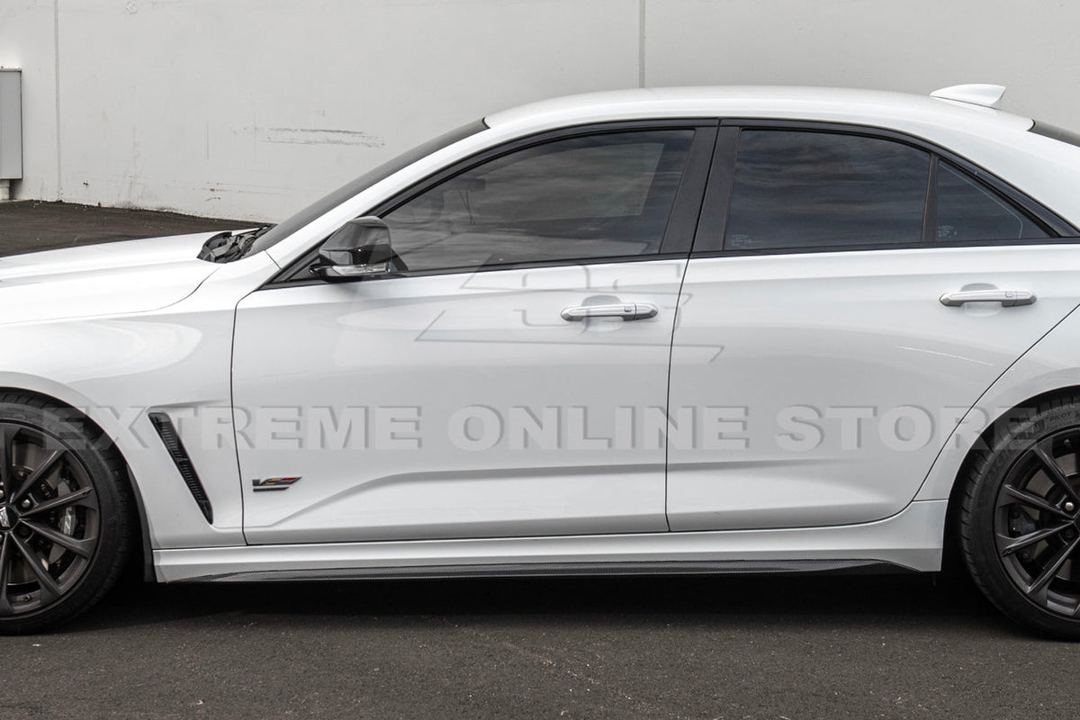 2020-Up Cadillac CT4 Side Skirts Panel Extension image 6