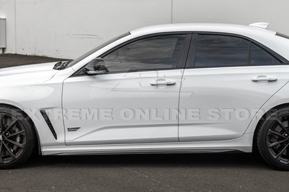 2020-Up Cadillac CT4 Side Skirts Panel Extension image 6