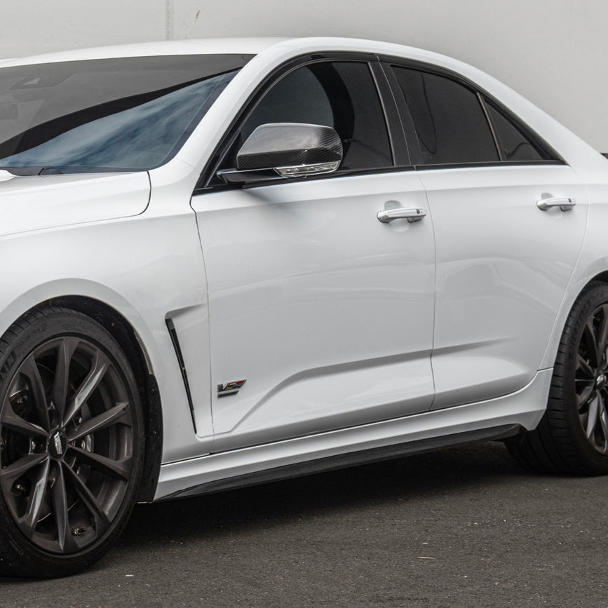 2020-Up Cadillac CT4 Side Skirts Panel Extension image 2