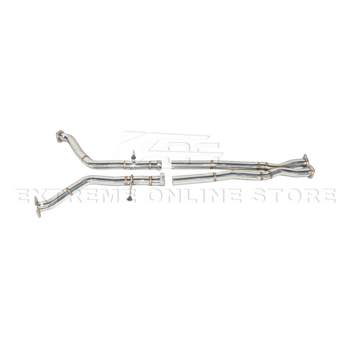 2005-06 Pontiac GTO | T-304 Straight-Through Mid Pipe X Cross Exhaust System image 13