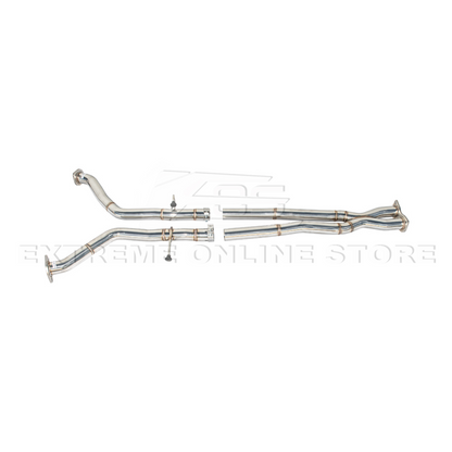 2005-06 Pontiac GTO | T-304 Straight-Through Mid Pipe X Cross Exhaust System image 13