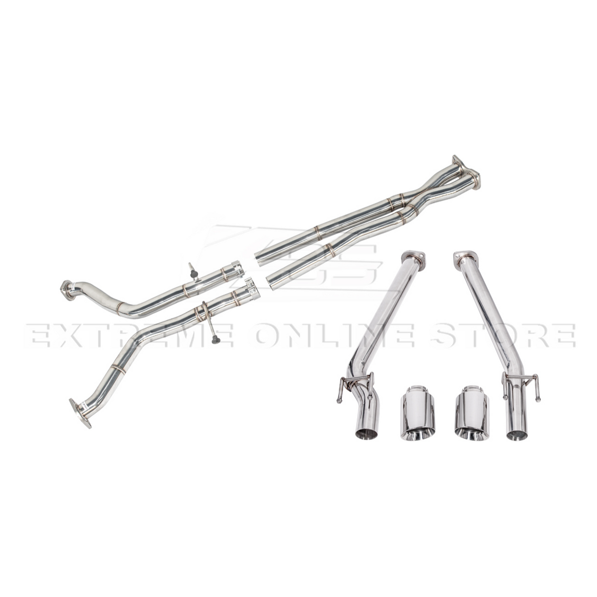 2005-06 Pontiac GTO | T-304 Straight-Through Cat-Back Exhaust w/ 4 Tips image 17