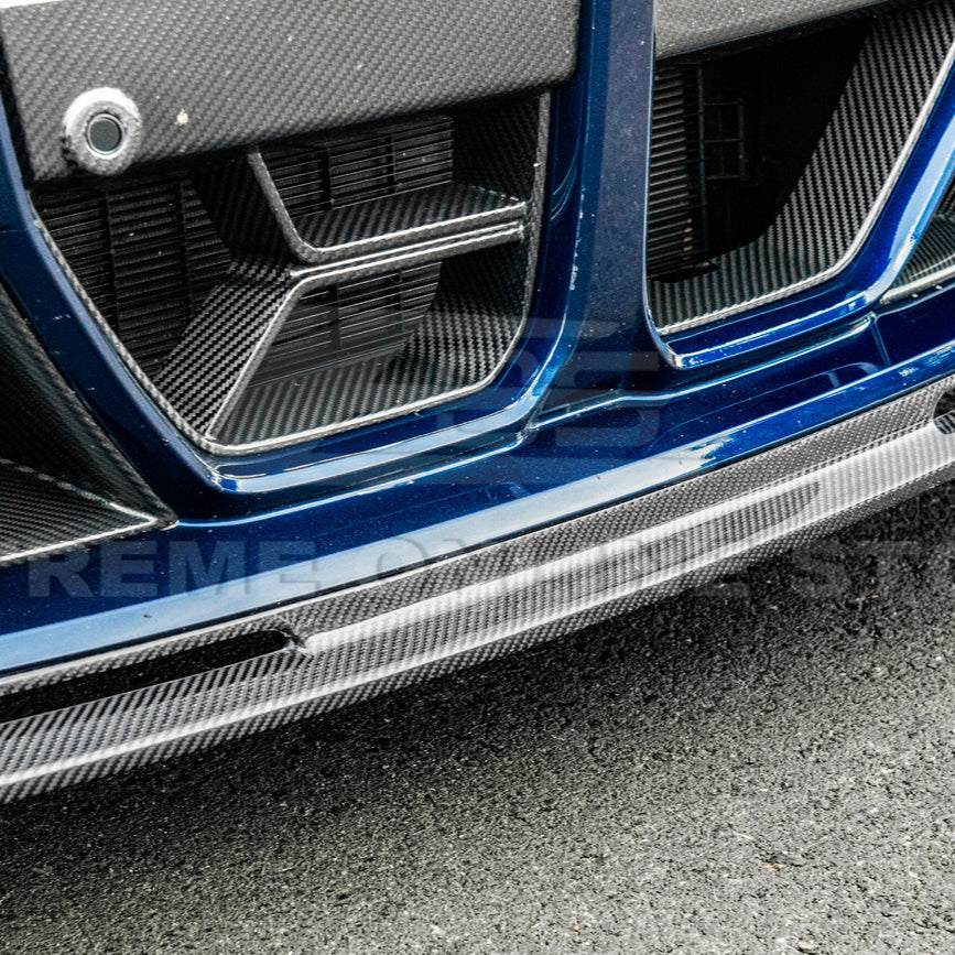 2021-Up BMW G82 G83 M4 VRS Carbon Fiber Front Splitter Lip Side Skirts image 14