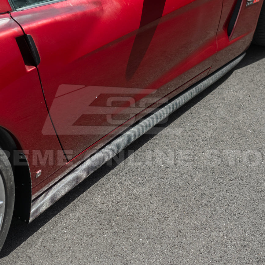 Corvette C6 Base | ZR1 Conversion Side Skirts Rocker Panels image 52
