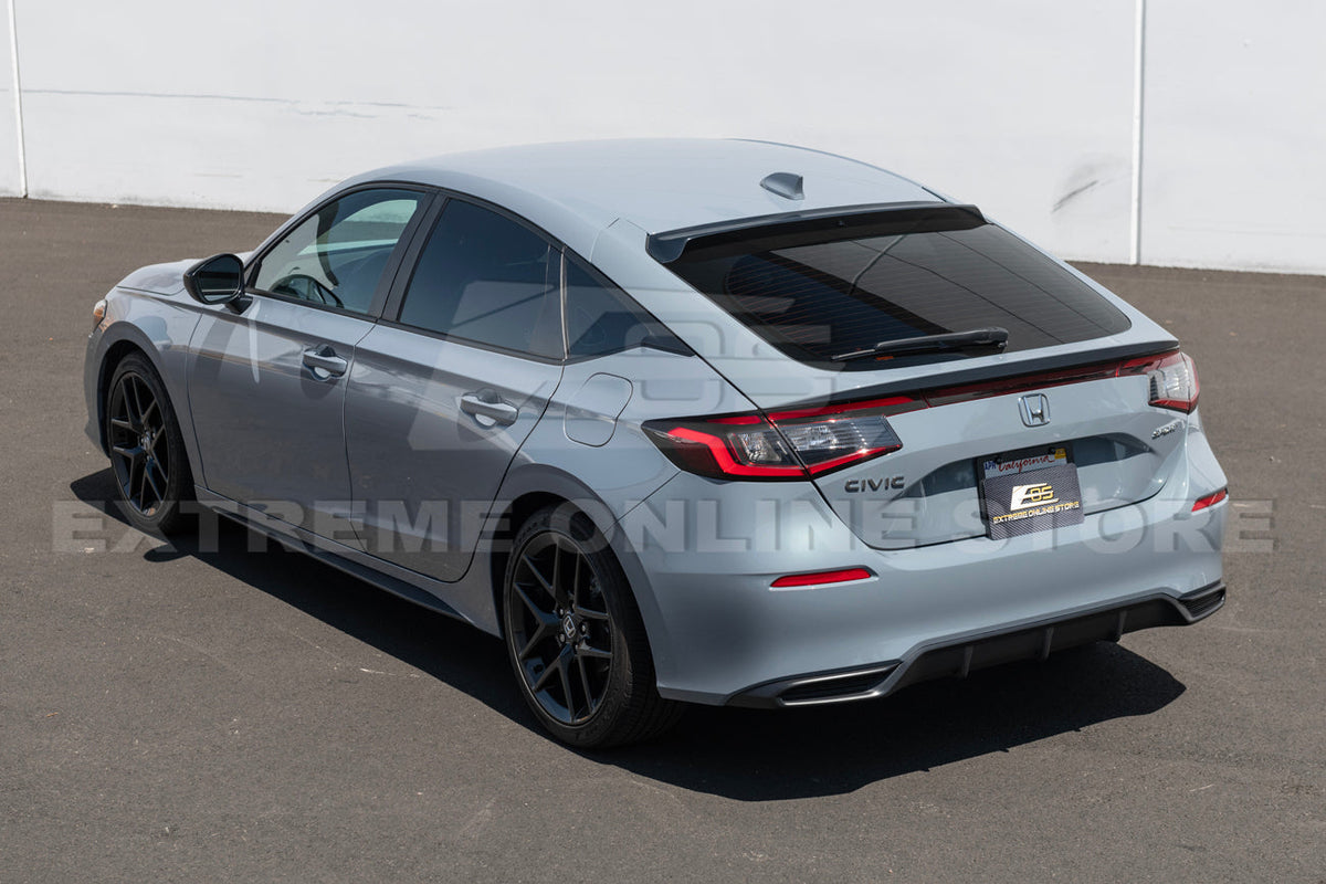 2022-Up Civic Hatchback Rear Roof Window Visor image 6