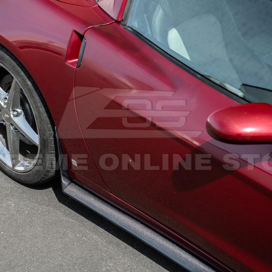 Corvette C6 Base | ZR1 Conversion Side Skirts Rocker Panels image 54