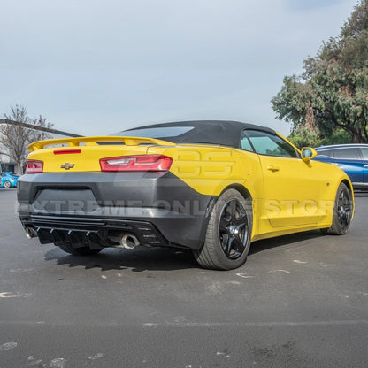 2016-Up Camaro Non-ZL1 | Performance Track Style Rear Quad Exit Diffuser image 17