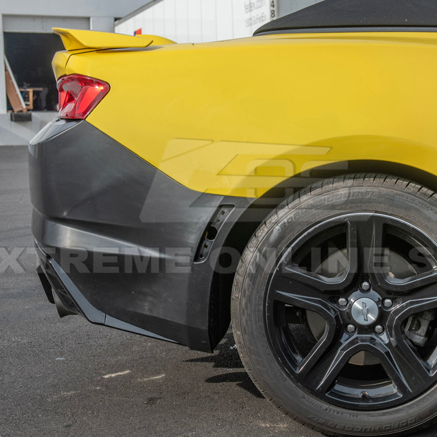 2016-Up Camaro Non-ZL1 | Performance Track Style Rear Quad Exit Diffuser image 19
