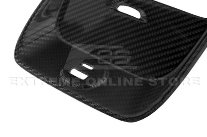2021+ Ford Mustang Mach-E DRY Carbon Fiber Rear AC Panel Cover image 9