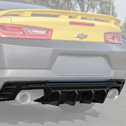 2016-Up Camaro Non-ZL1 | Performance Track Style Rear Quad Exit Diffuser image 1