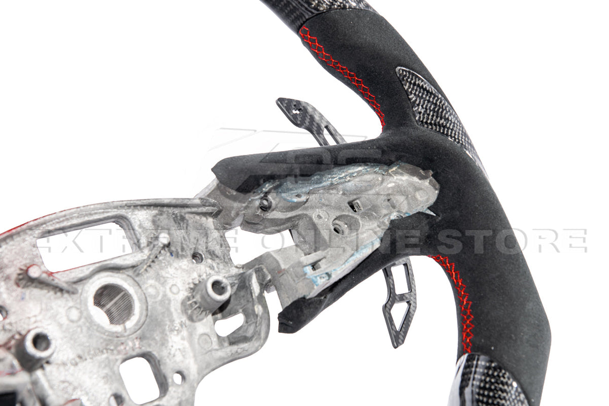 2020-Up Cadillac CT4 CT5 V Steering Wheel Magnetic Paddle Shifter image 10