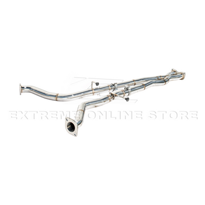 2005-06 Pontiac GTO | T-304 Straight-Through Mid Pipe X Cross Exhaust System image 15