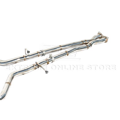 2005-06 Pontiac GTO | T-304 Straight-Through Mid Pipe X Cross Exhaust System image 17