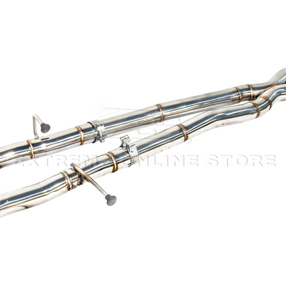 2005-06 Pontiac GTO | T-304 Straight-Through Mid Pipe X Cross Exhaust System image 18