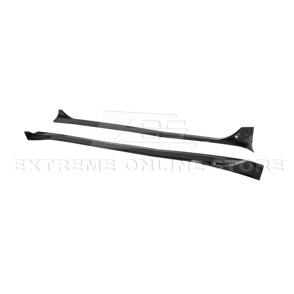 2025-Up Tesla Model Y Track Style Front Lip Side Skirts Kit image 27