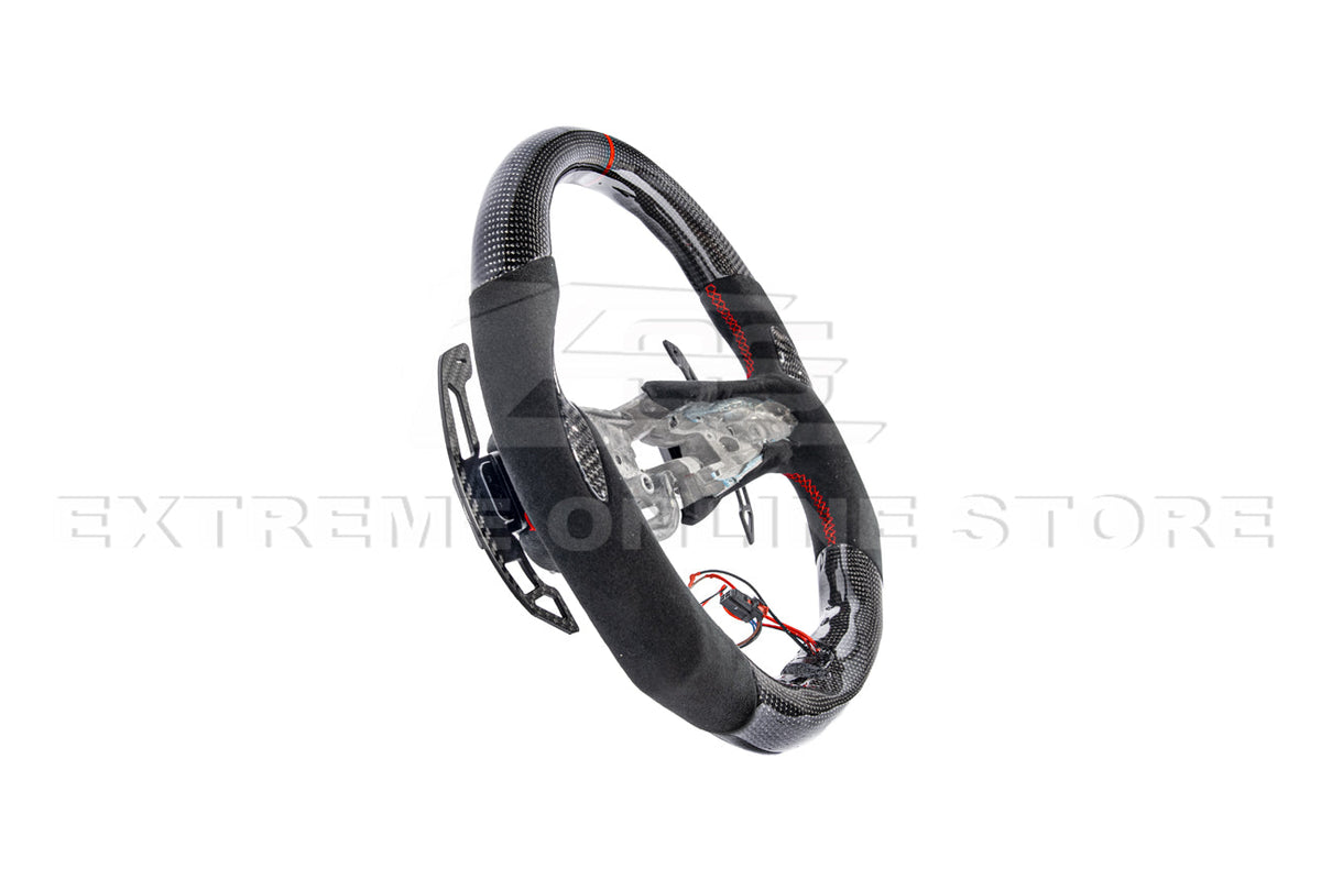2020-Up Cadillac CT4 CT5 V Steering Wheel Magnetic Paddle Shifter image 7