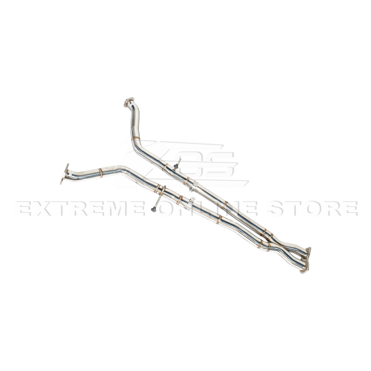 2005-06 Pontiac GTO | T-304 Straight-Through Mid Pipe X Cross Exhaust System image 12