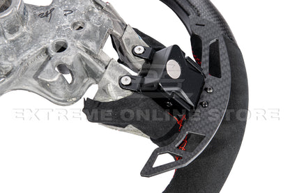 2020-Up Cadillac CT4 CT5 V Steering Wheel Magnetic Paddle Shifter image 13