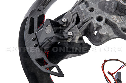 2020-Up Cadillac CT4 CT5 V Steering Wheel Magnetic Paddle Shifter image 14
