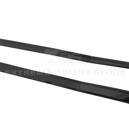 2025-Up Tesla Model Y Track Style Front Lip Side Skirts Kit image 29