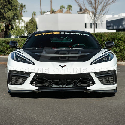 Corvette C8 Stingray DRY CARBON FIBER Front Splitter [Z06 / Z07 Conversion Package] image 6