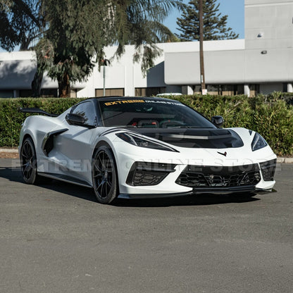 Corvette C8 Stingray DRY CARBON FIBER Front Splitter [Z06 / Z07 Conversion Package] image 8