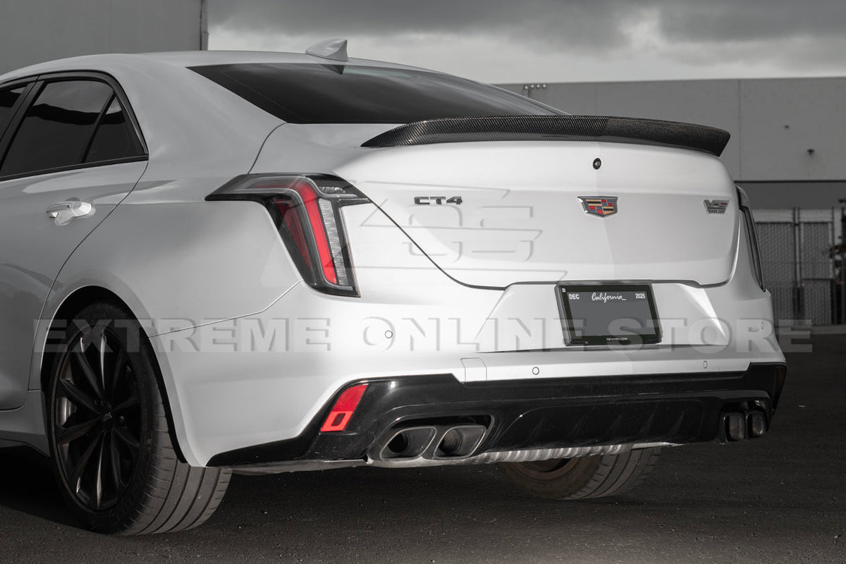 2020-Up Cadillac CT4 Blackwing Package Rear Wing Spoiler image 5