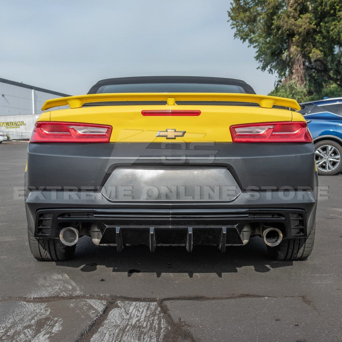 2016-Up Camaro Non-ZL1 | Performance Track Style Rear Quad Exit Diffuser image 16