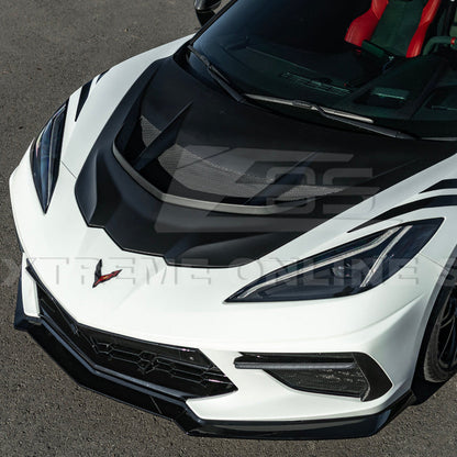 Corvette C8 Stingray DRY CARBON FIBER Front Splitter [Z06 / Z07 Conversion Package] image 5