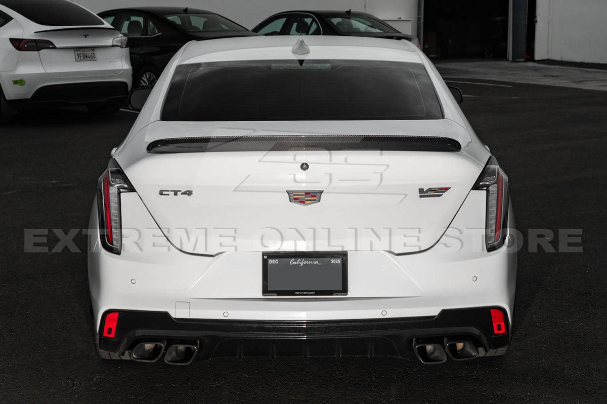 2020-Up Cadillac CT4 Blackwing Package Rear Wing Spoiler image 7