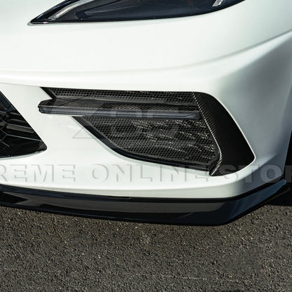 Corvette C8 Stingray DRY CARBON FIBER Front Splitter [Z06 / Z07 Conversion Package] image 15