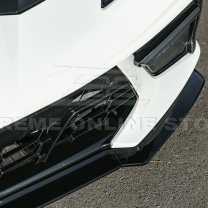 Corvette C8 Stingray DRY CARBON FIBER Front Splitter [Z06 / Z07 Conversion Package] image 16