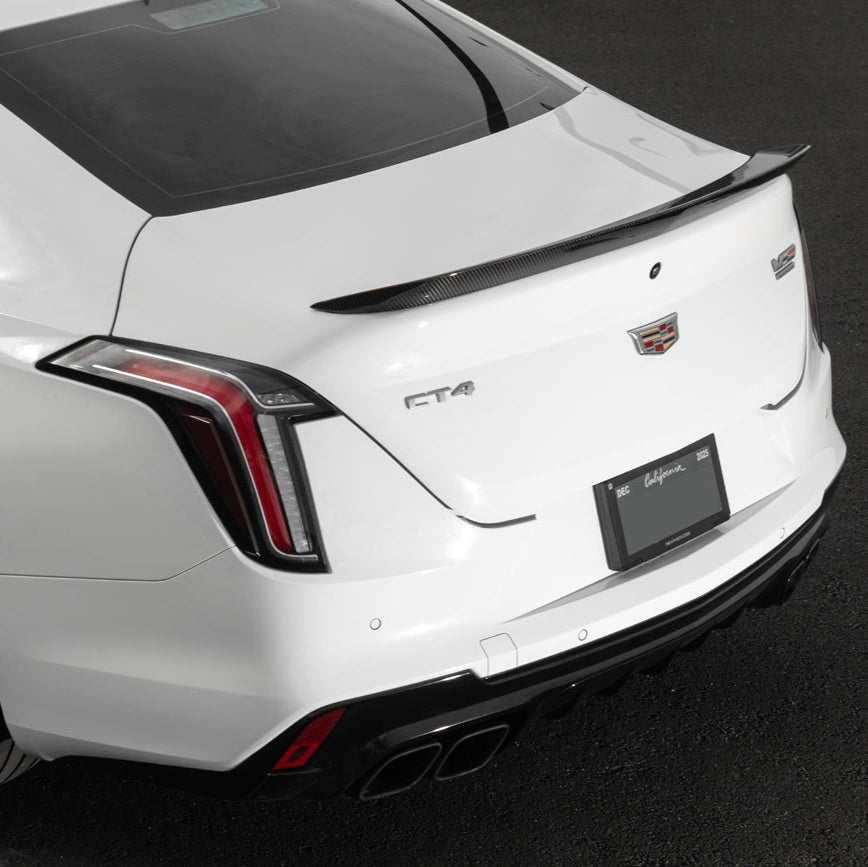 2020-Up Cadillac CT4 Blackwing Package Rear Wing Spoiler image 2
