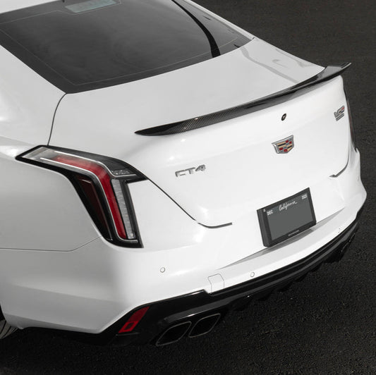 2020-Up Cadillac CT4 Blackwing Package Rear Wing Spoiler image 2