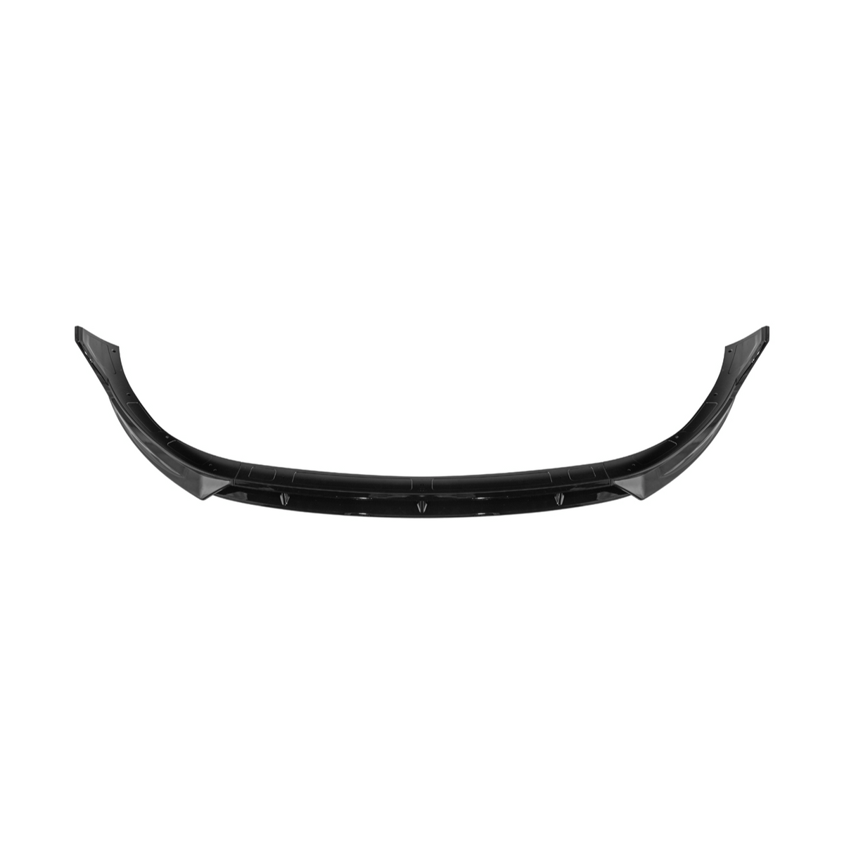 2025-Up Tesla Model Y Track Style 4 Pcs Front Bumper Lip Splitter image 2