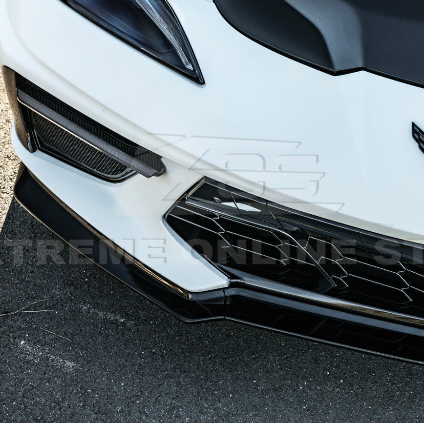Corvette C8 Stingray DRY CARBON FIBER Front Splitter [Z06 / Z07 Conversion Package] image 12