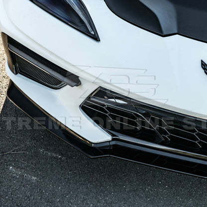 Corvette C8 Stingray DRY CARBON FIBER Front Splitter [Z06 / Z07 Conversion Package] image 12