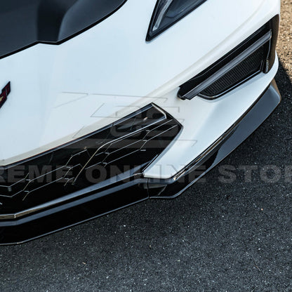 Corvette C8 Stingray DRY CARBON FIBER Front Splitter [Z06 / Z07 Conversion Package] image 13