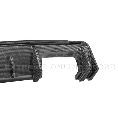 BMW G82 G83 M4 | 3D Style Carbon Fiber Replacement 3Pcs Rear Diffuser Apron image 8