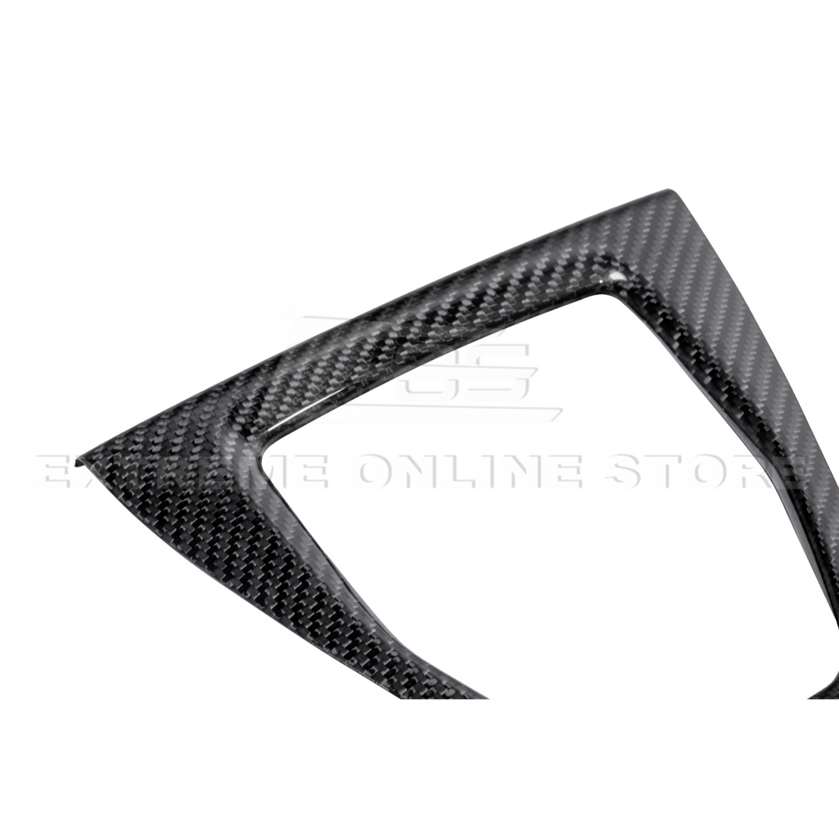 2024-Up Mustang DRY CARBON FIBER Gear Shift Panel Cover image 31