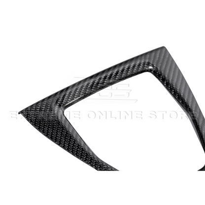 2024-Up Mustang DRY CARBON FIBER Gear Shift Panel Cover image 31