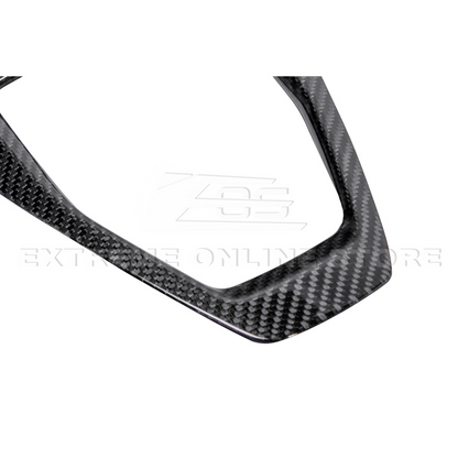 2024-Up Mustang DRY CARBON FIBER Gear Shift Panel Cover image 32