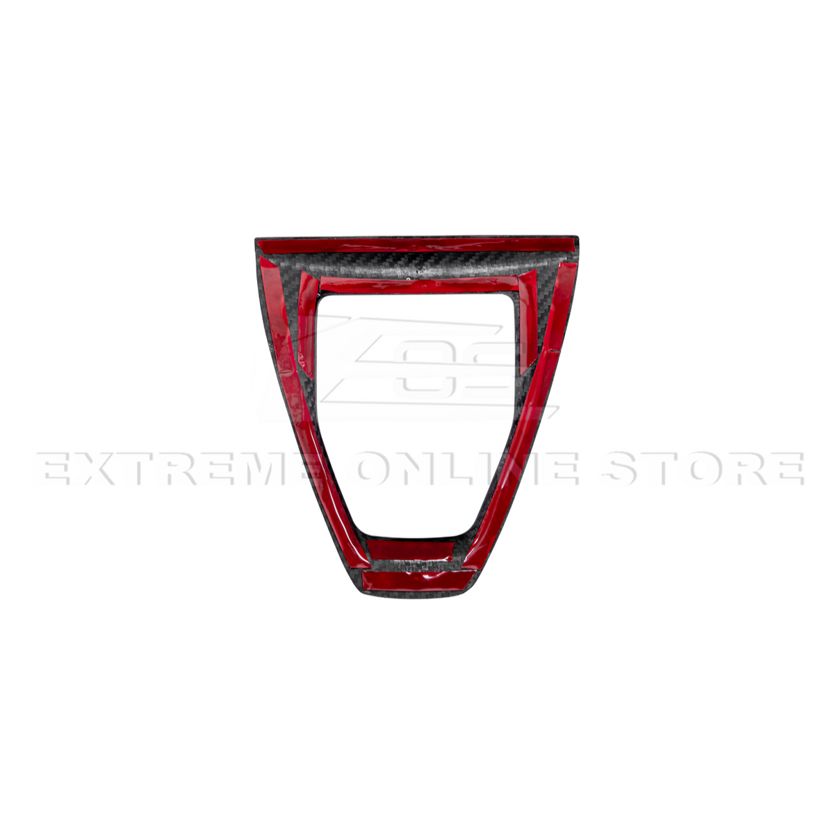2024-Up Mustang DRY CARBON FIBER Gear Shift Panel Cover image 33