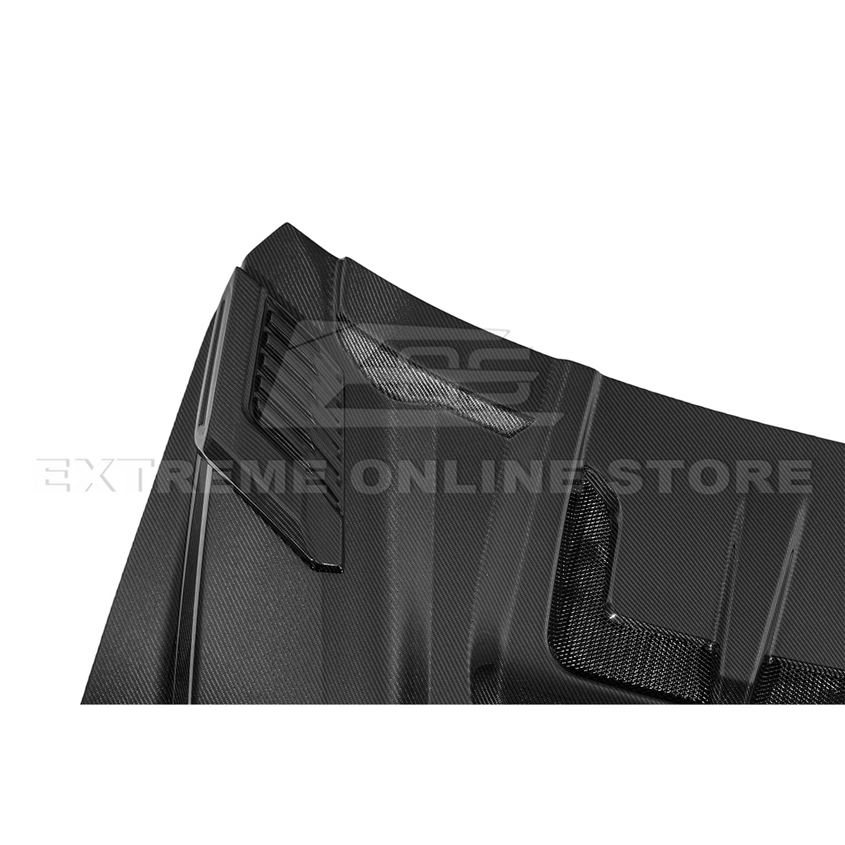 2022-Up Toyota Tundra | EOS CARBON FIBER Front Vented Hood Cover w/ Side Vent image 33