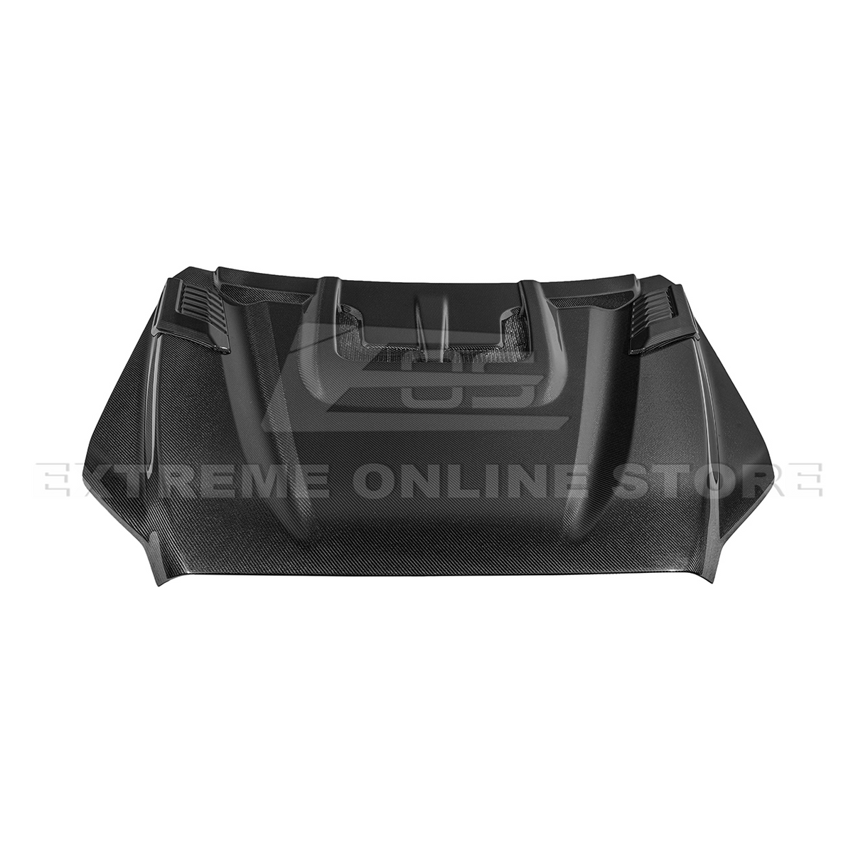 2022-Up Toyota Tundra | EOS CARBON FIBER Front Vented Hood Cover w/ Side Vent image 29