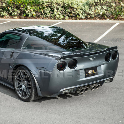 2005-13 Corvette C6 Z06 ZR1 Extended DRY CARBON FIBER Rear Splash Guard Mud Flaps image 5