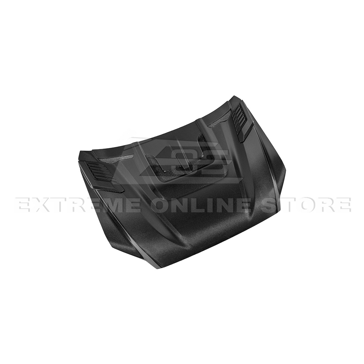 2022-Up Toyota Tundra | EOS CARBON FIBER Front Vented Hood Cover w/ Side Vent image 25
